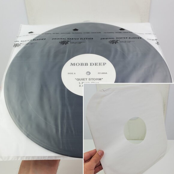 Mobb Deep In Too Deep Vinyl Record Remix Single VTG 90s White Label Rap VG+/EX - Picture 4 of 11